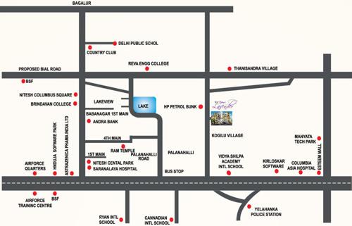Images for Location Plan of Alisha Defence Lavender defence-lavender Images for Location Plan of Alisha Defence Lavender