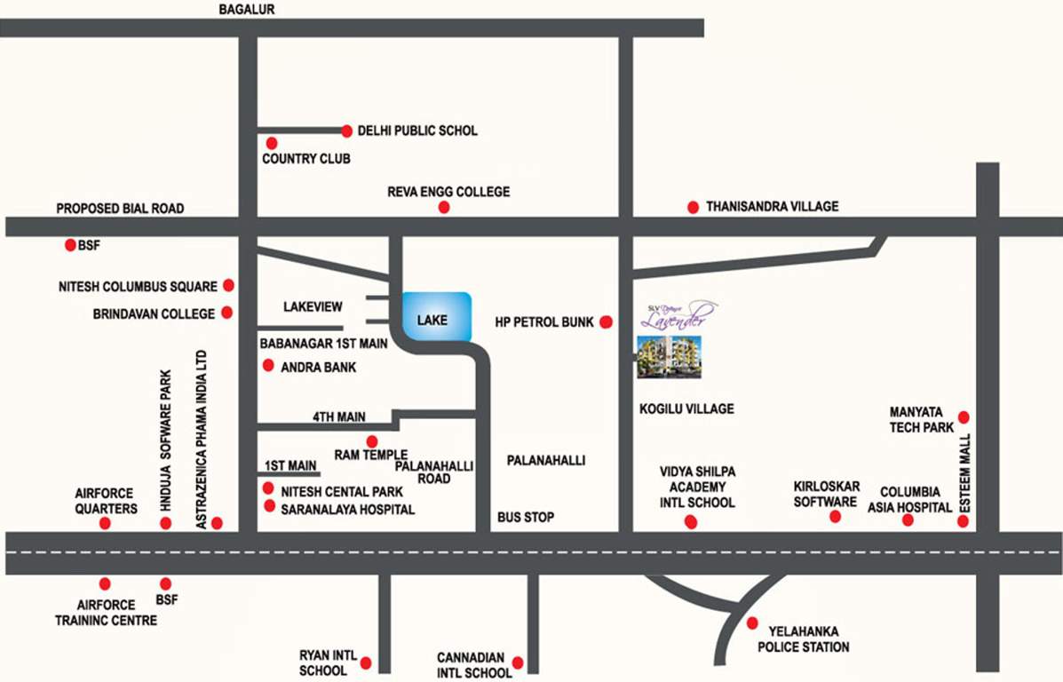 defence lavender Images for Location Plan of Alisha Defence Lavender