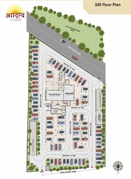  sunshine-aditya Sunshine Aditya Cluster Plan for ground Floor