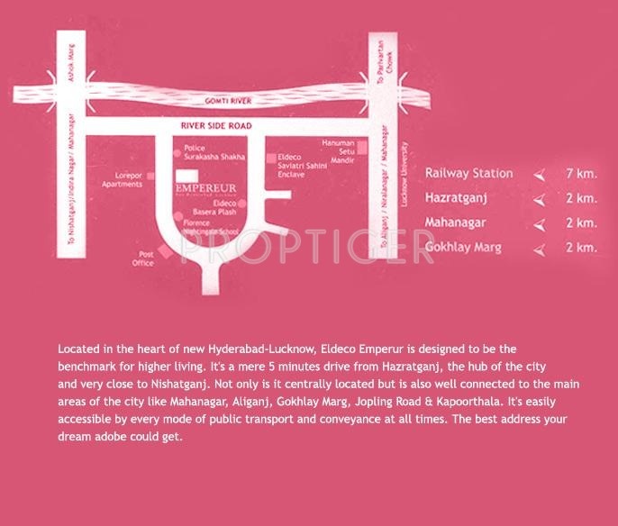 Images for Location Plan of Eldeco Empereur