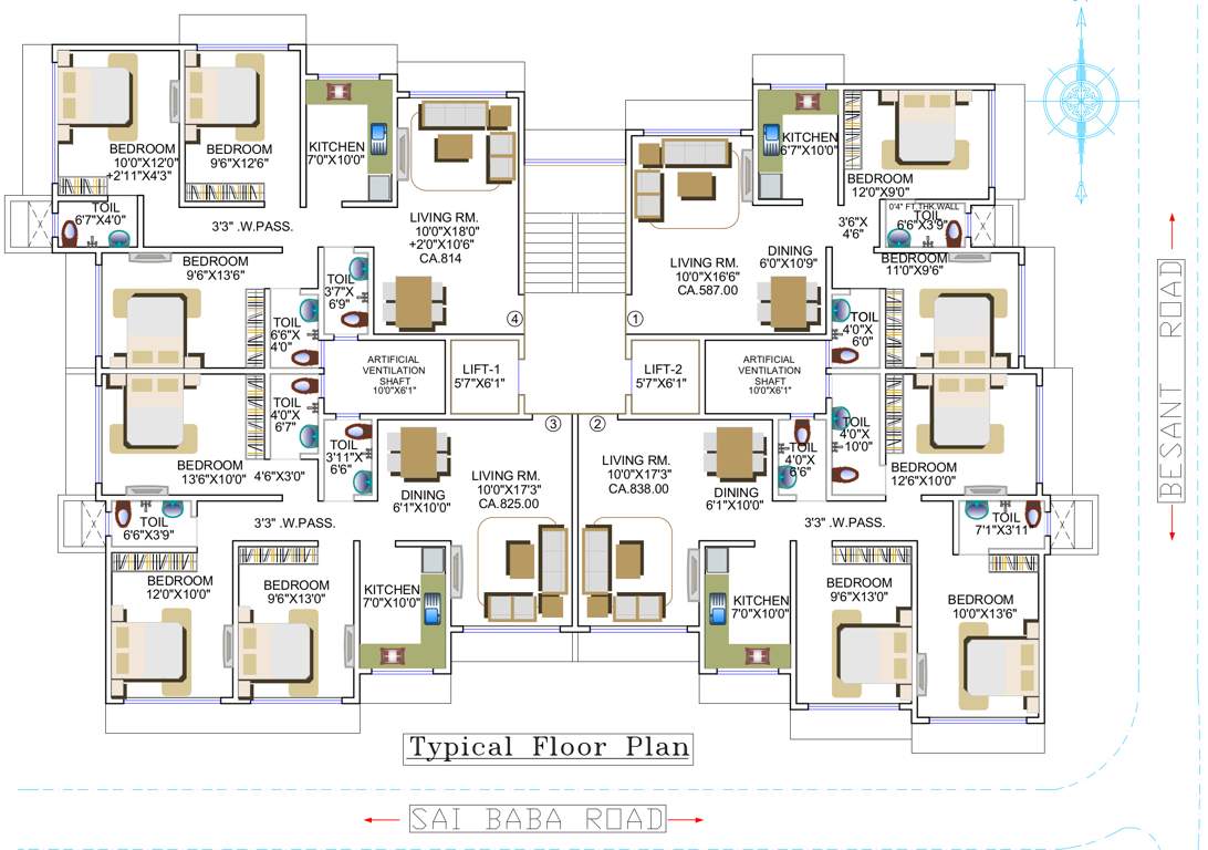 Images for Cluster Plan of Heena Gokul Silvermist