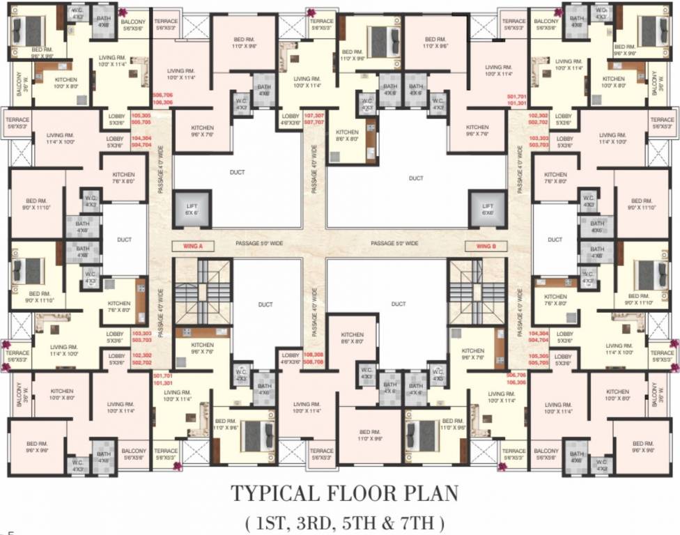 Images for Cluster Plan of Crown Sai Crown