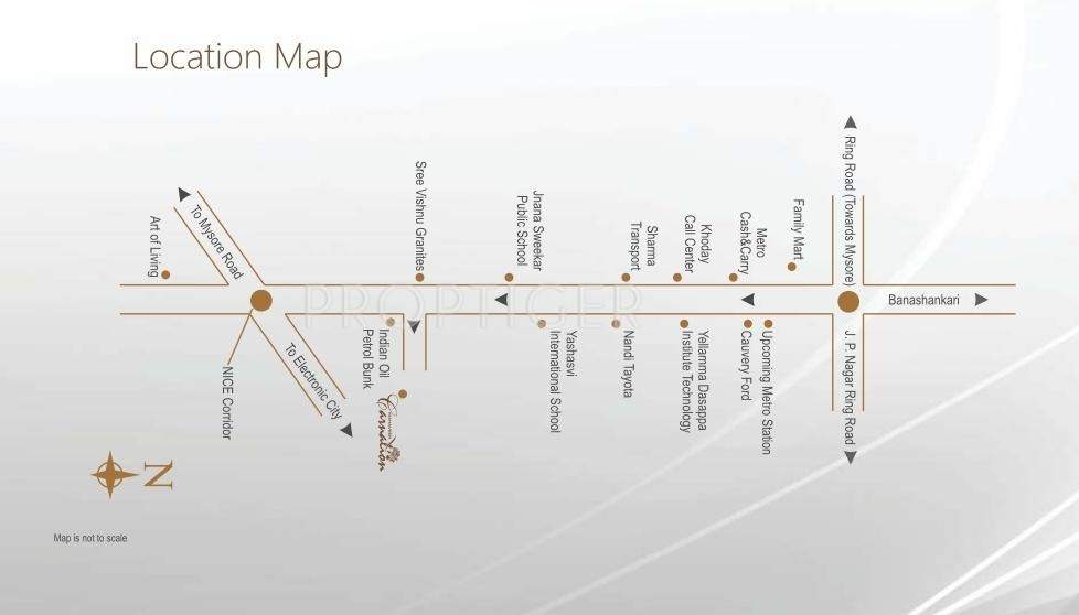 Images for Location Plan of Mahaveer Carnation