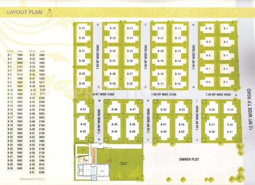 Images for Layout Plan of BR Siddharth Residency