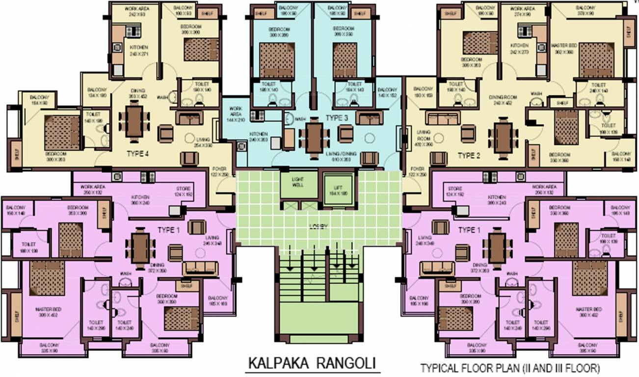 Images for Cluster Plan of Kalpaka Builders Rangoli