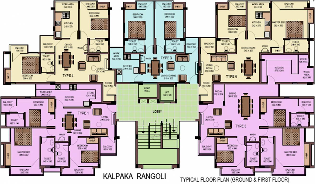 Images for Cluster Plan of Kalpaka Builders Rangoli