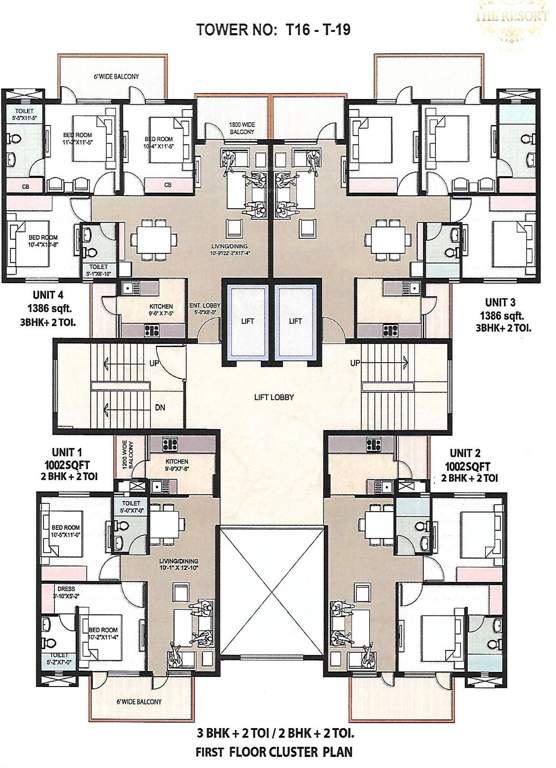 Images for Cluster Plan of Omaxe The Resort
