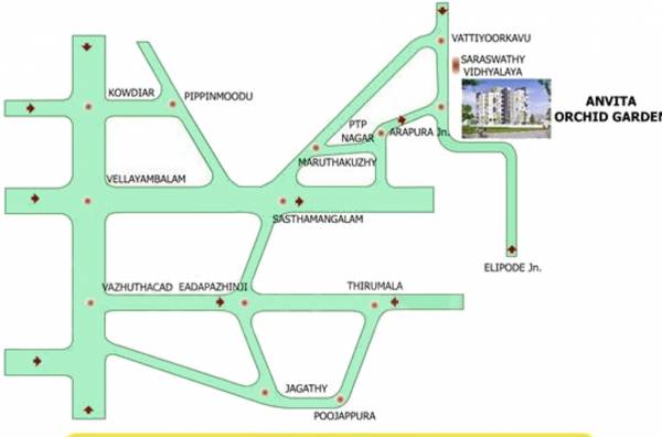 Images for Location Plan of Anvita Orchid Garden