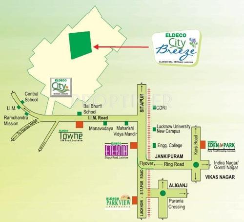 Images for Location Plan of Eldeco City Breeze city-breeze Images for Location Plan of Eldeco City Breeze