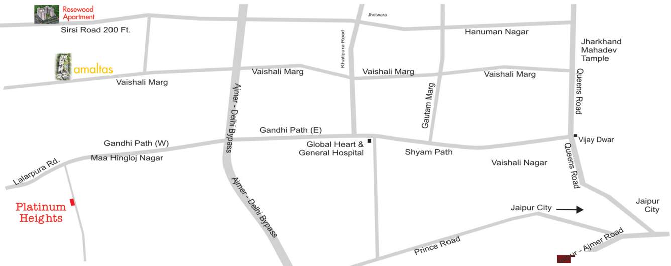 Images for Location Plan of Platinum Platinum Heights