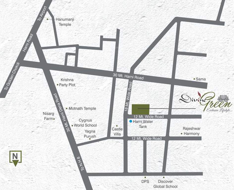 green Images for Location Plan of Divine Green