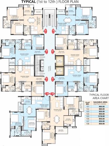  dream-avenue Images for Cluster Plan of Manglam Dream Avenue