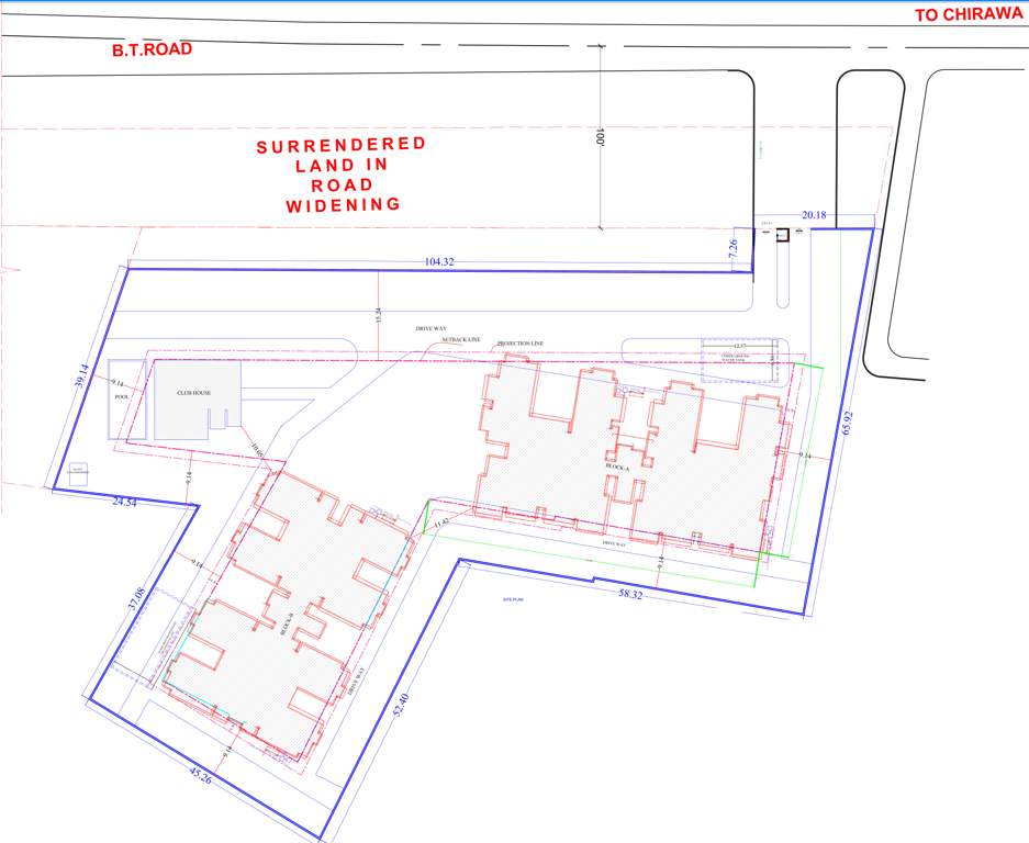 residency jhunjhunu Images for Layout Plan of Manglam Residency Jhunjhunu