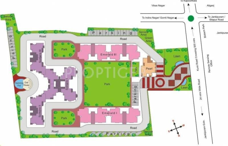 Images for Layout Plan of Eldeco Eden Park Estate