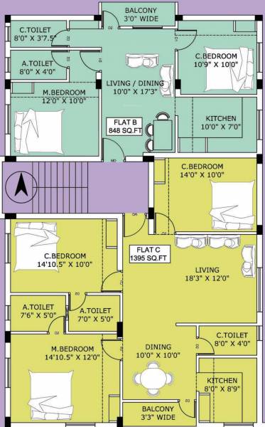 Images for Cluster Plan of Thulasi Manoj Crest