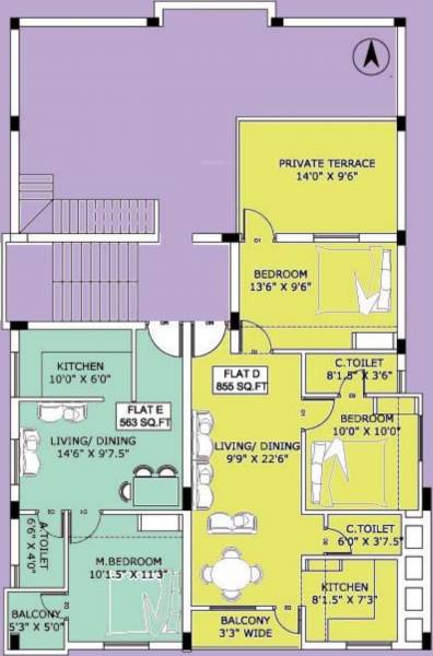 Images for Cluster Plan of Thulasi Manoj Crest