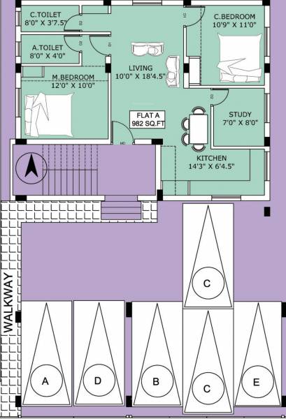 Images for Cluster Plan of Thulasi Manoj Crest
