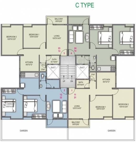 Images for Cluster Plan of Swapnalok Swapnalok Nagari