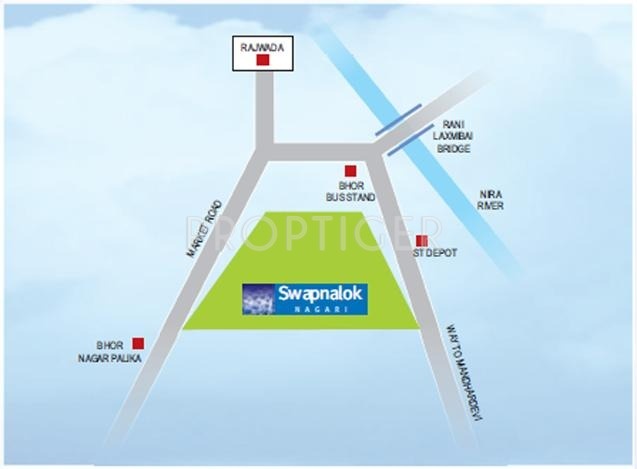Images for Location Plan of Swapnalok Swapnalok Nagari