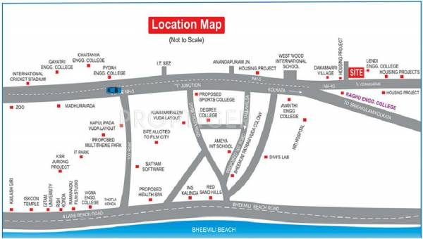 Images for Location Plan of NSR Aalankrita Images for Location Plan of NSR Aalankrita