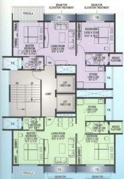 Images for Cluster Plan of Indu Nivaan Developers Grande