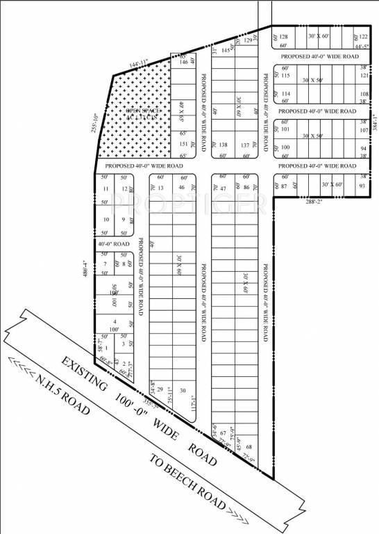 Images for Layout Plan of NSR Aakruti