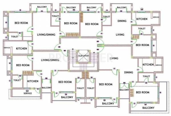 Images for Cluster Plan of Sree Teja Sunny Crest