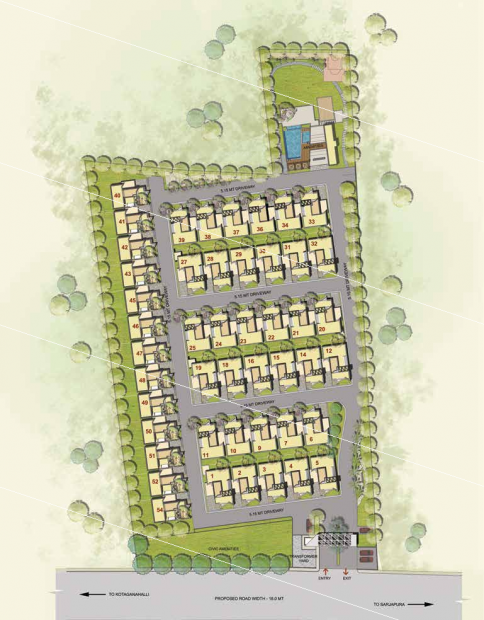 Images for Site Plan of Casagrand Esmeralda