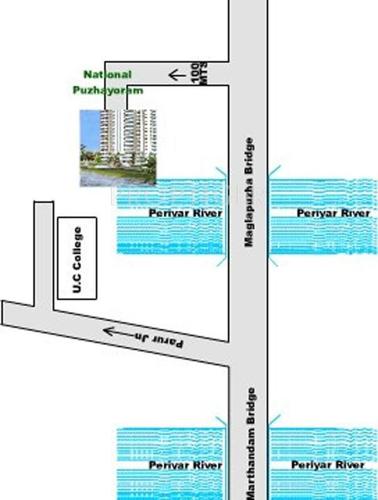  puzhayoram Images for Location Plan of National Puzhayoram