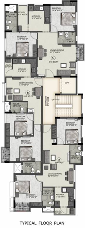 Images for Cluster Plan of Poojaa Jeyam
