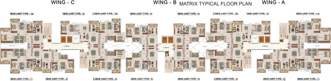 park cubix Images for Cluster Plan of Salarpuria Sattva Park Cubix