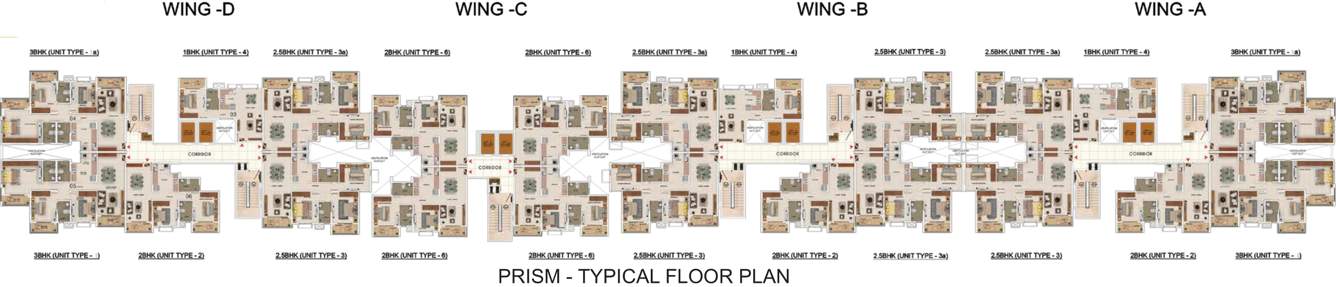 park cubix Images for Cluster Plan of Salarpuria Sattva Park Cubix