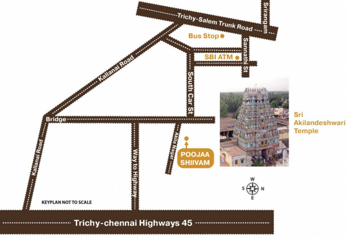 Images for Location Plan of Poojaa Foundation Poojaa Shiivam