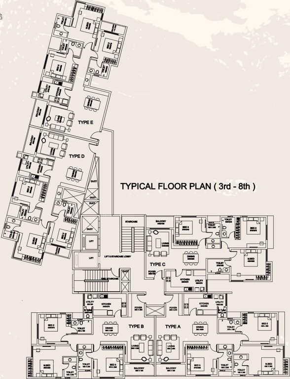 Images for Cluster Plan of Skyline Pearl