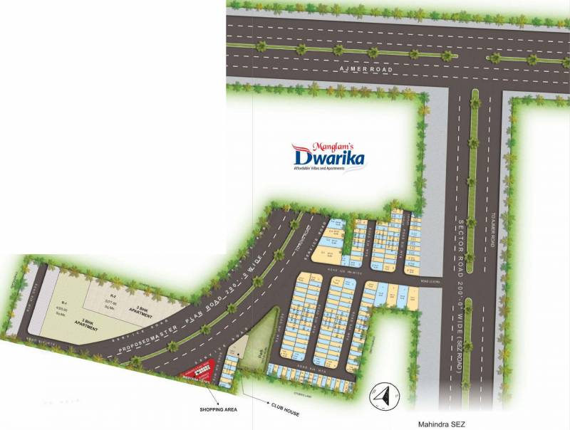 Images for Site Plan of Manglam Dwarika Villas