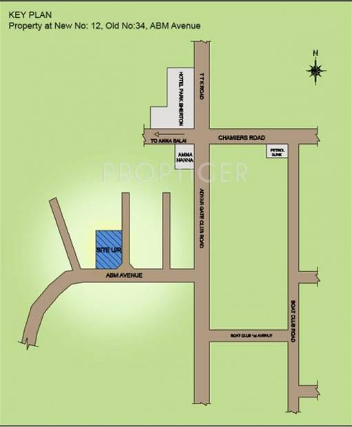 Images for Location Plan of Chaitanya Expressions