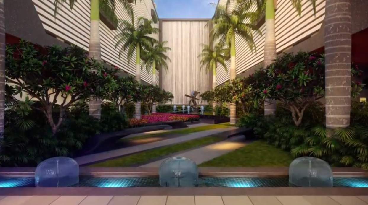  iridium apartments Landscaped Gardens