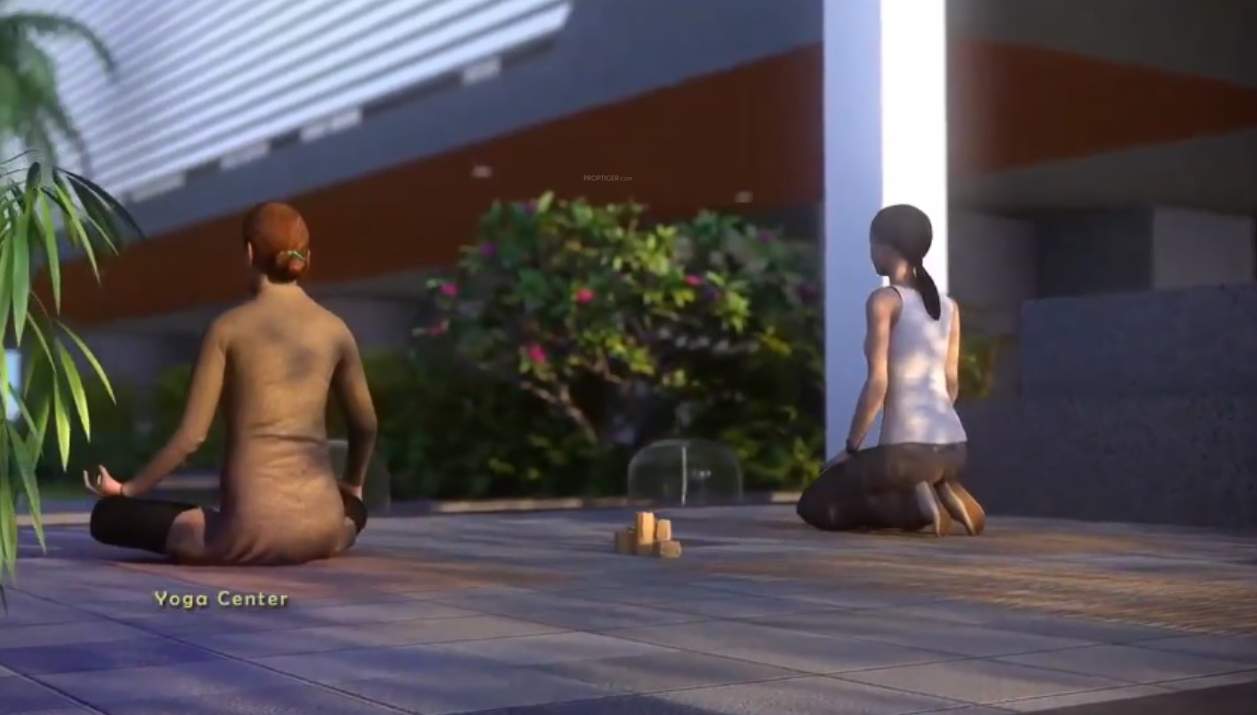  iridium apartments Yoga/ Meditation Area