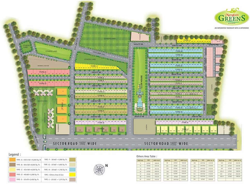 Images for Layout Plan of Mangalam Greens Bikaner