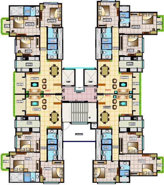 Images for Cluster Plan of Sabari Palm View