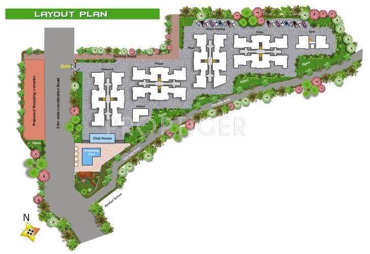 Images for Layout Plan of Siddhi Saffron City