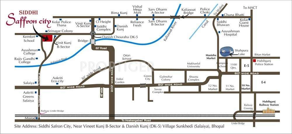 Images for Location Plan of Siddhi Saffron City
