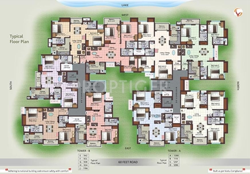 Images for Cluster Plan of Visthara Sai Niketan