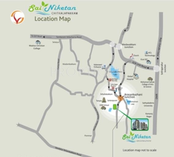 Images for Location Plan of Visthara Sai Niketan