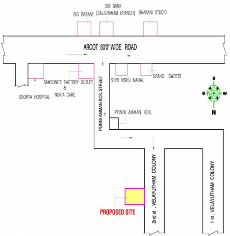 Images for Location Plan of SSB Sai Ram