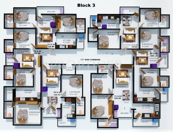  ippo Block-1 Cluster Plan