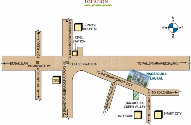 Images for Location Plan of NCC Urban Nagarjuna Laurel