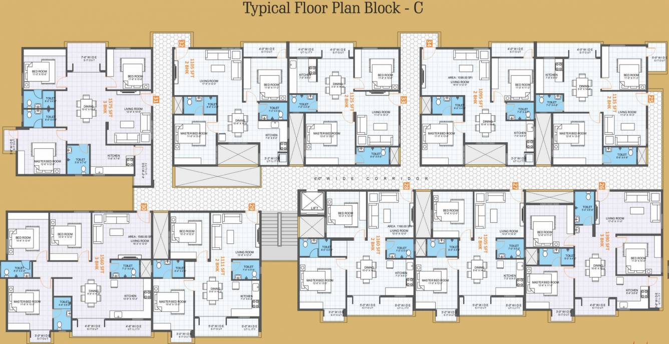 Images for Cluster Plan of VR Shobha Meadows