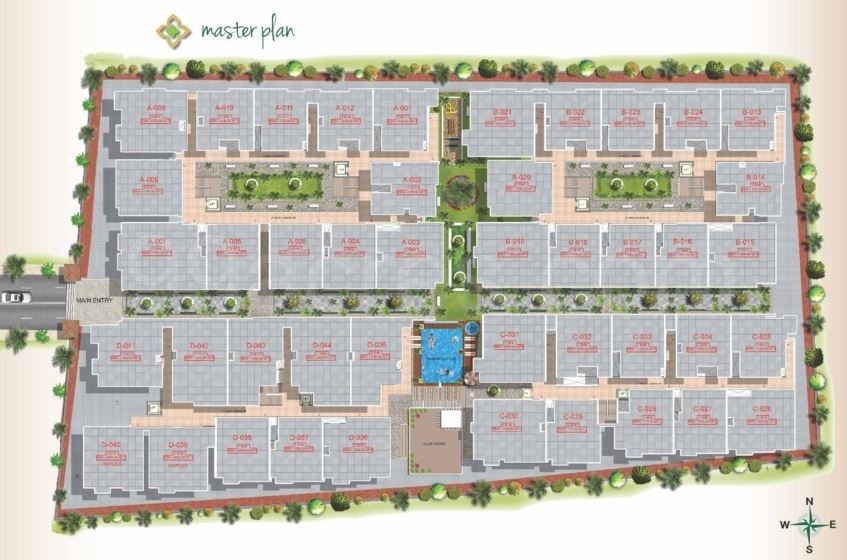  shobha meadows Master Plan