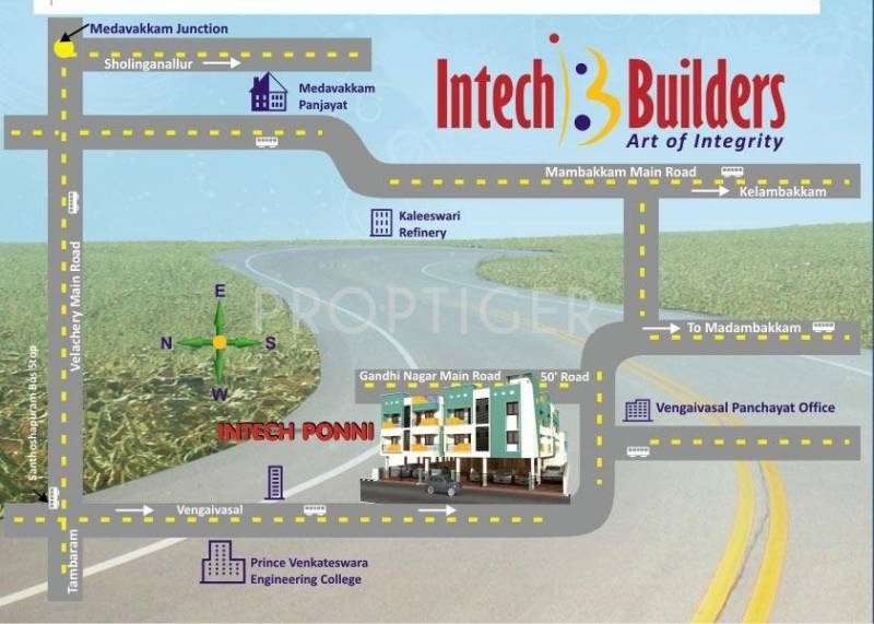 Images for Location Plan of Intech Ponni